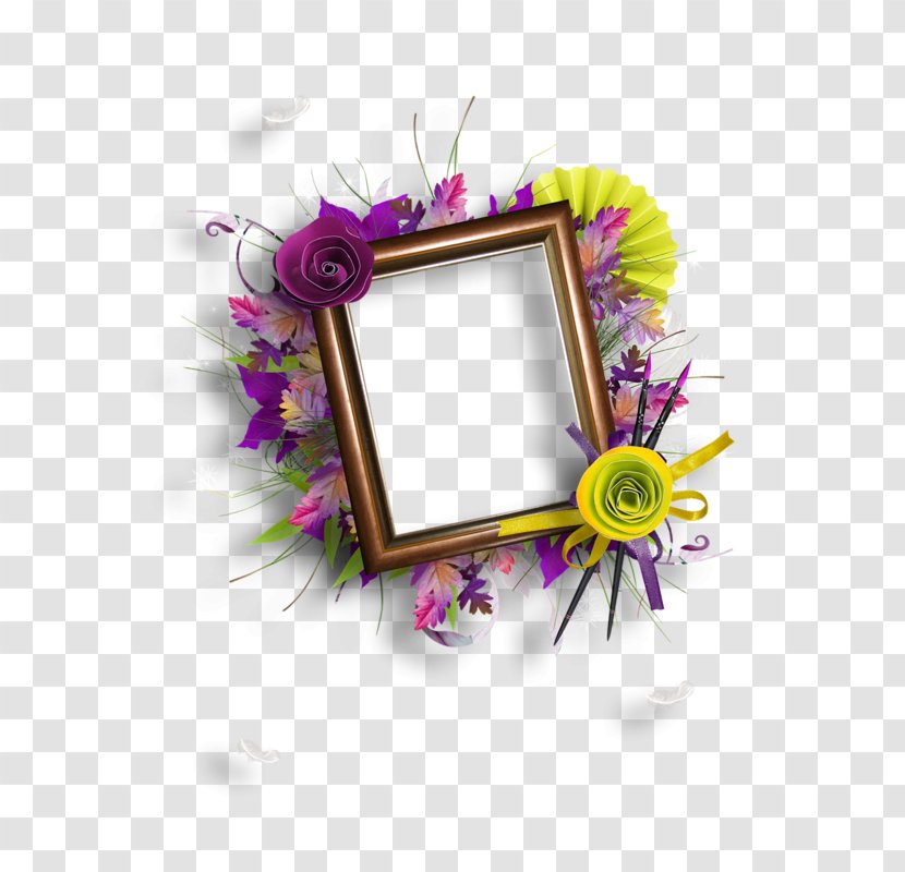 Picture Frames Download - Flower Transparent PNG
