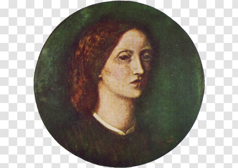 Portrait Of Elizabeth Siddal Beata Beatrix Pre-Raphaelite Brotherhood - Poet - Painter Transparent PNG