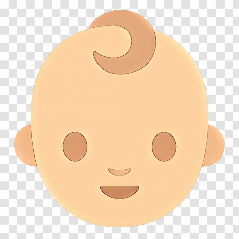 Baby Cartoon - Thumb - Smile Beige Transparent PNG