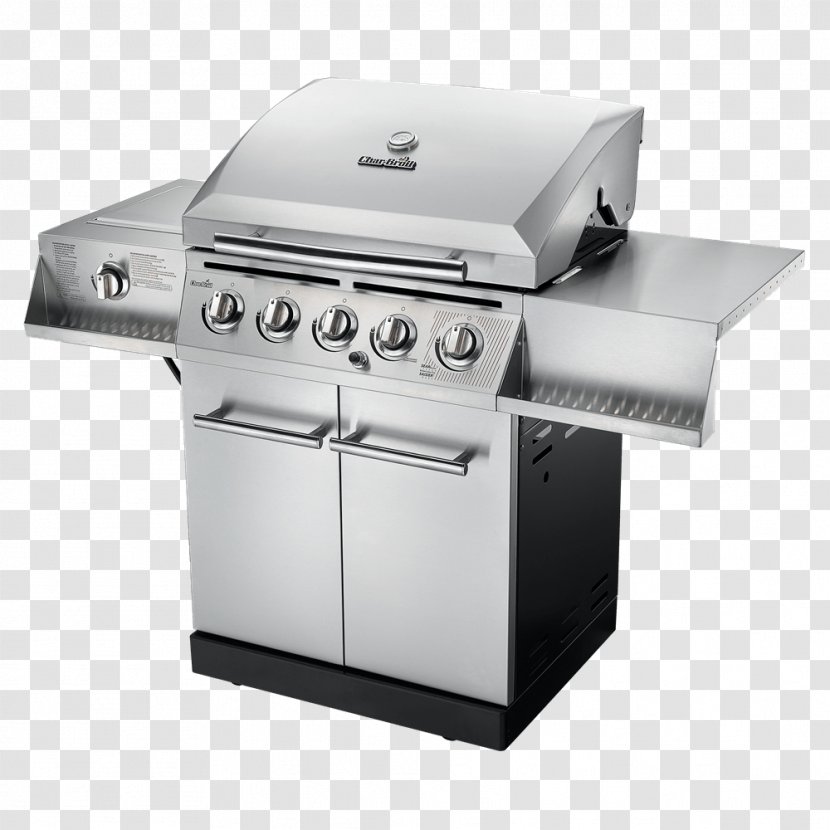 Barbecue Char-Broil Commercial Series Grilling Smoking - Charbroil Big Easy Oilless Turkey Fryer - Gas Grills With Side Griddle Transparent PNG