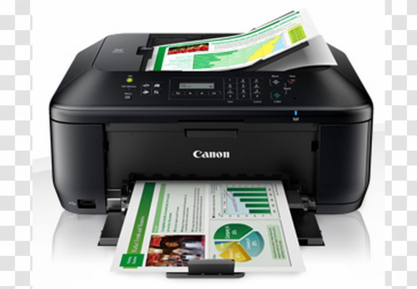 Multi-function Printer Inkjet Printing Canon - Electronic Device - Green Transparent PNG