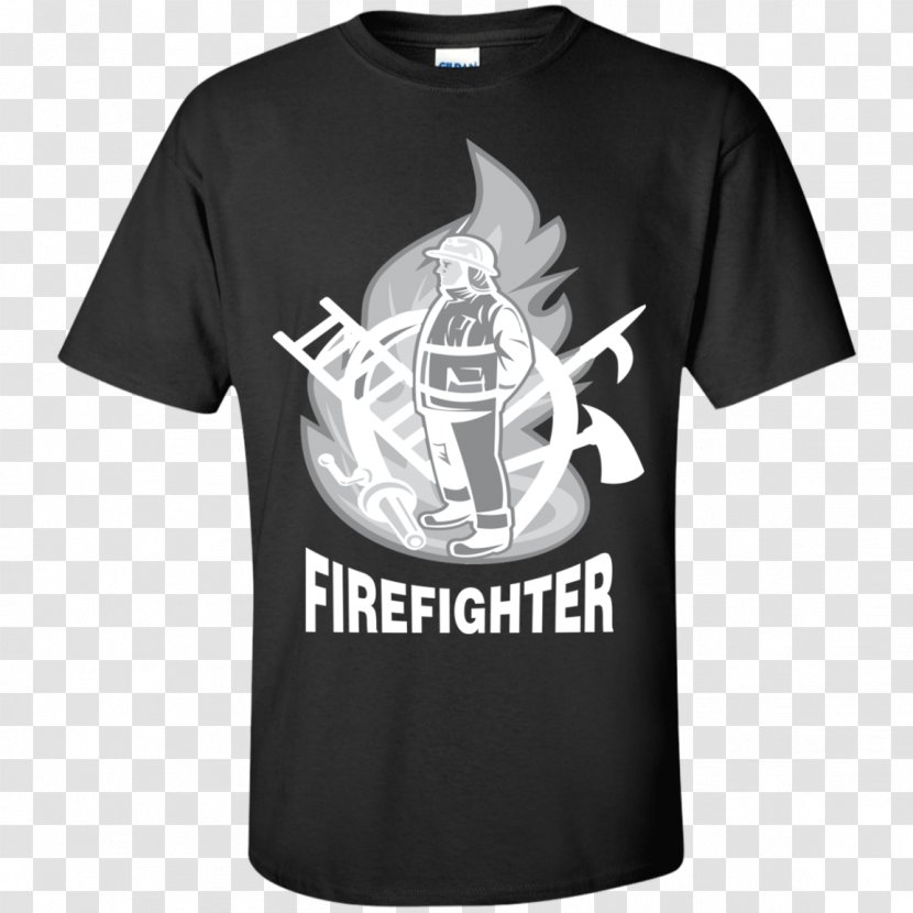 T-shirt Clothing Spreadshirt Gildan Activewear - Logo - Firefighter Tshirt Transparent PNG