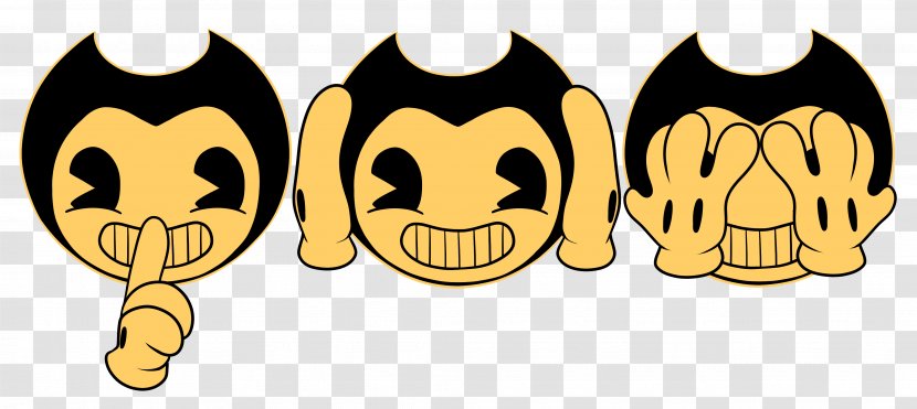 Bendy And The Ink Machine Drawing TheMeatly Games Fan Art - Carnivoran Transparent PNG