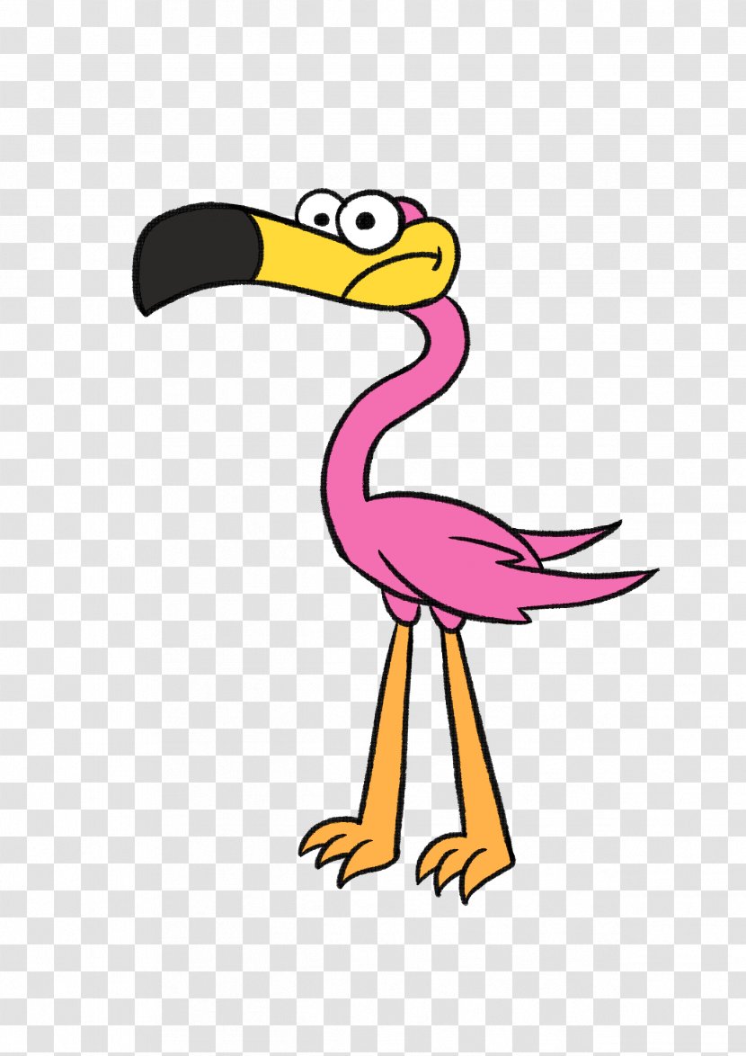 Beak Clip Art Bird Pink M Cartoon - Flightless - Anak Illustration Transparent PNG