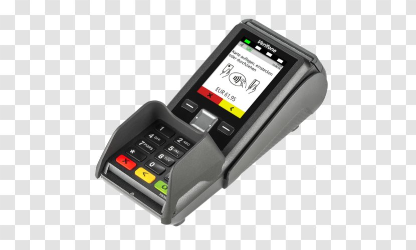 VeriFone Holdings, Inc. Mobile Phones Payment Terminal Electronic Cash Computer - Electronics Accessory - Verifone Transparent PNG