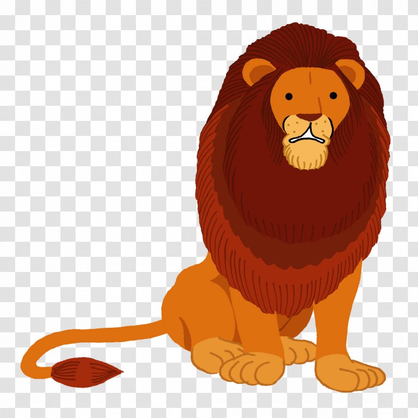 Lion Drawing AbulÉdu XML - Big Cat - Illustration Transparent PNG