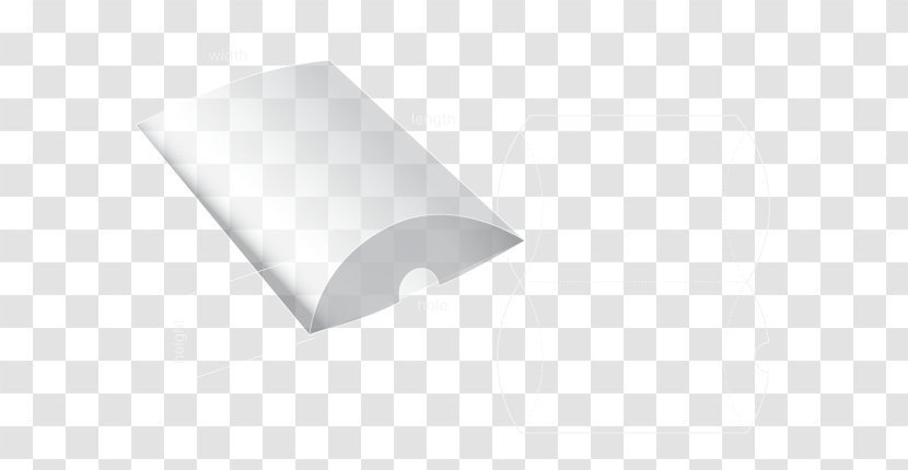 Rectangle - White - Mockup Pillow Transparent PNG