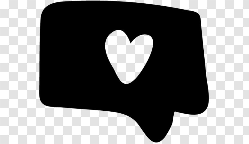 Clip Art Black & White - Heart - M Product Design Transparent PNG