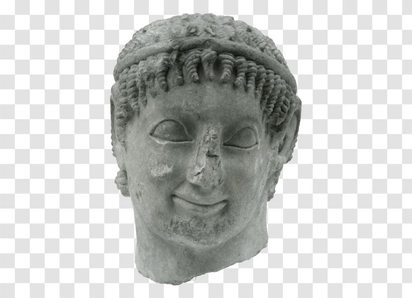 National Archaeological Museum, Athens Archaic Greece David Kore Statue - Sculpture - Roman Head Transparent PNG