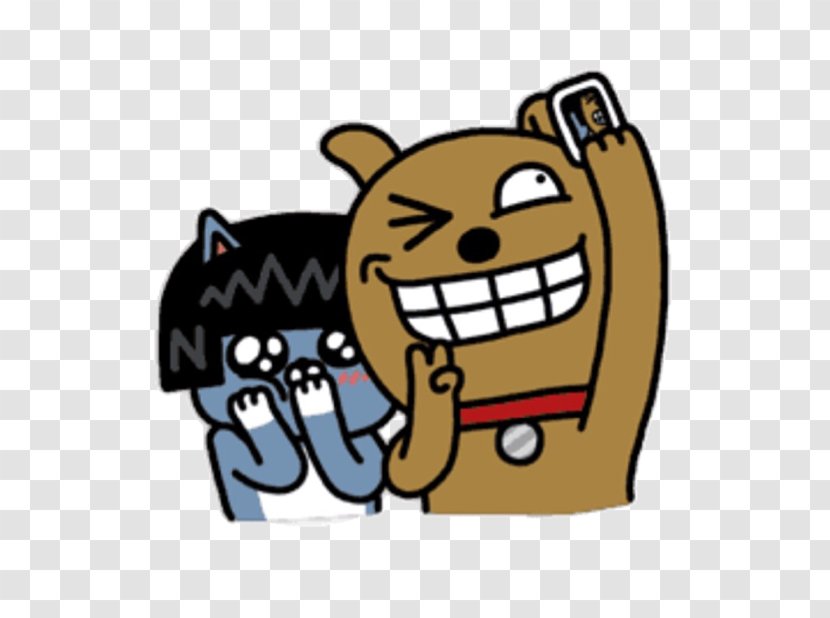 KakaoTalk Kakao Friends Daum LINE - Whatsapp - Emoticons Transparent PNG