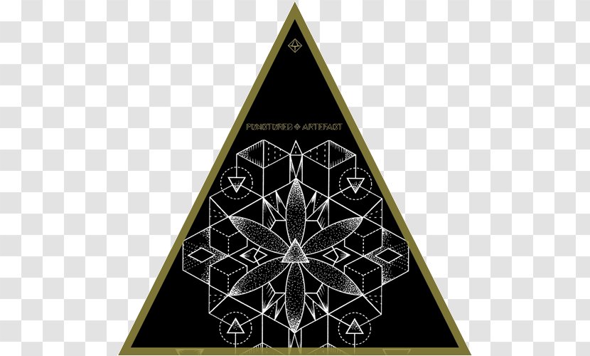 Sacred Geometry Triangle Symmetry Platonic Solid - Tetrahedron - Shading Symmetrical Pattern Transparent PNG