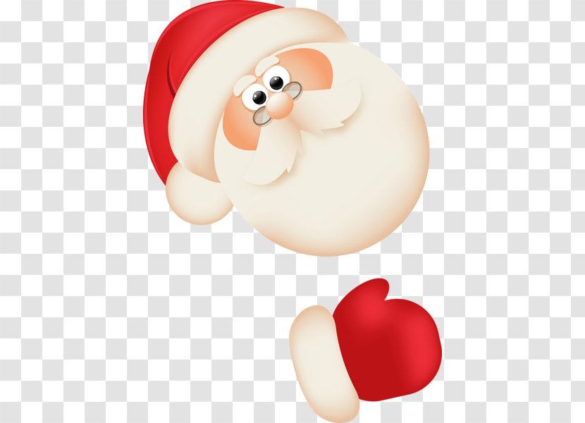 Santa Claus Mrs. Clip Art - Christmas Ornament - Element Transparent PNG