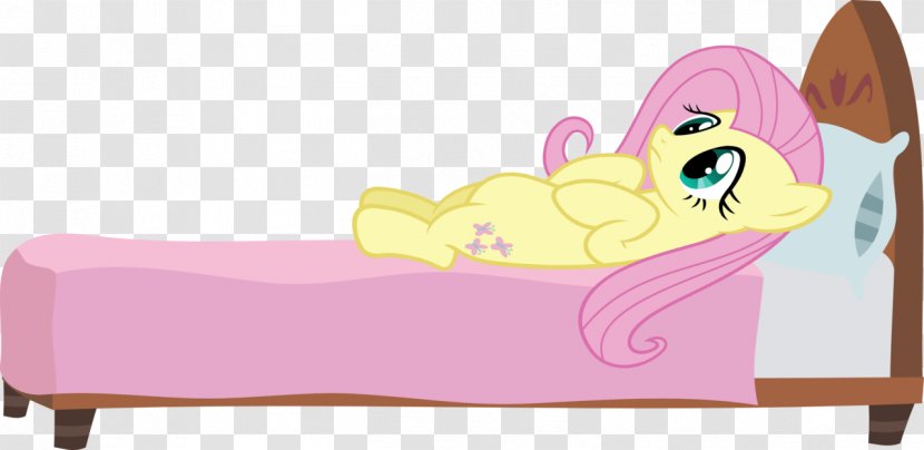 Fluttershy DeviantArt My Little Pony: Friendship Is Magic Fandom Pig Bed - Pony - Lying Transparent PNG