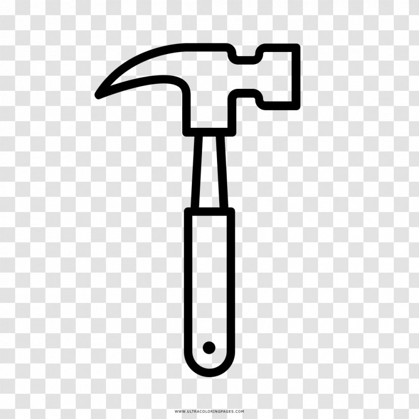Drawing Hammer Line Art - Jackhammer Transparent PNG