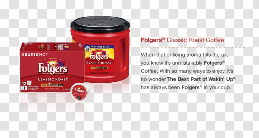 Coffee Brand Folgers Product Design Transparent PNG