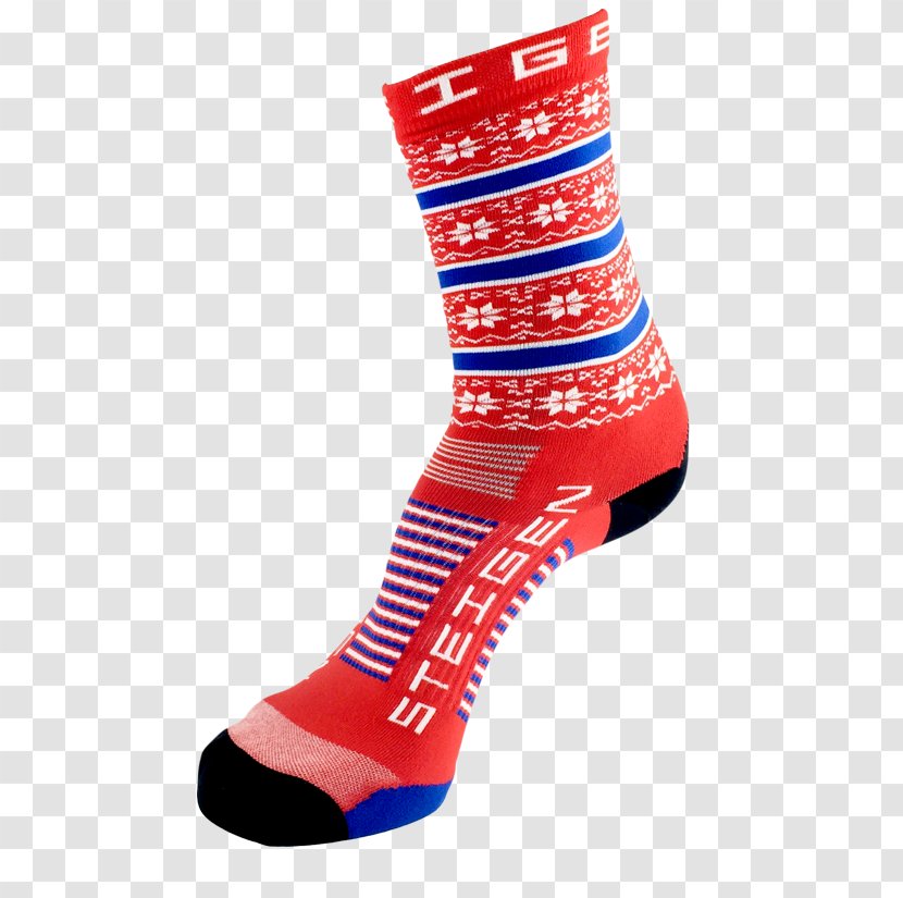 Sock Running Nike Sneakers Clothing - Christmas Stockings - Colored Socks Transparent PNG