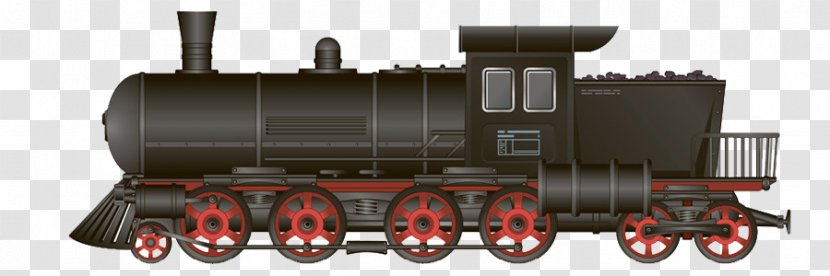Rail Transport Train Passenger Car Steam Locomotive - Rolling Stock - Muscle Grading Equipment Transparent PNG