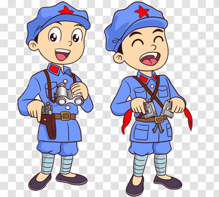Cartoon Soldier Drawing - Animated - Pictures Transparent PNG