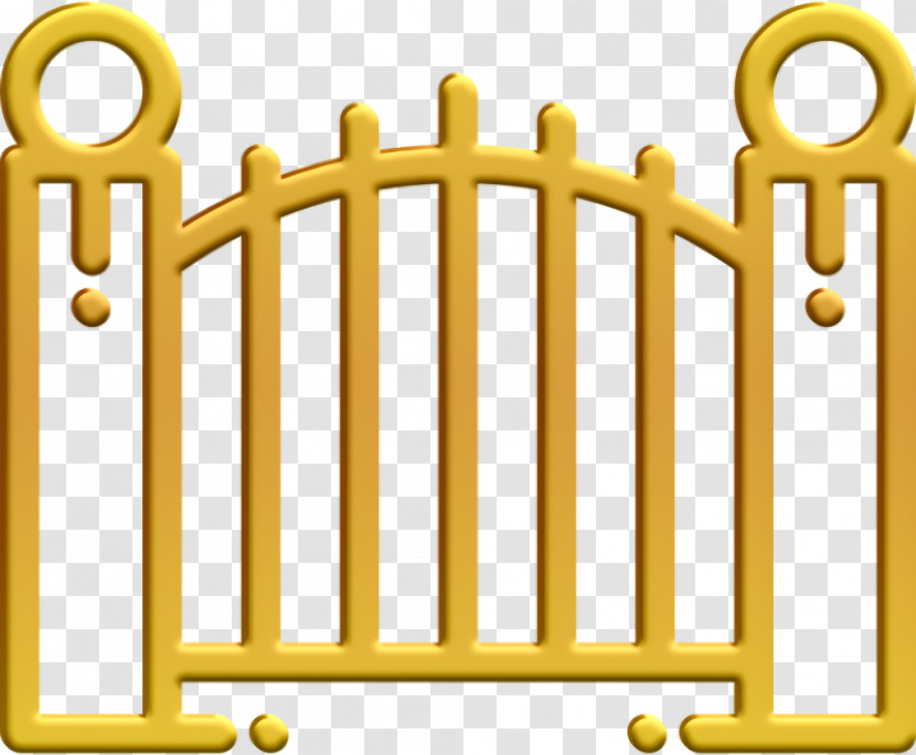 Gate Icon City Elements Icon Transparent PNG