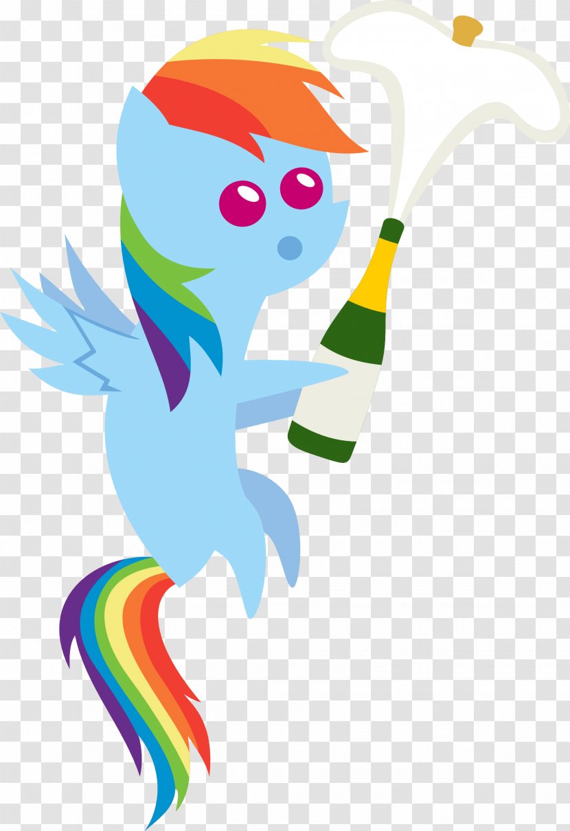 Rainbow Dash Christmas Pony - Fictional Character Transparent PNG