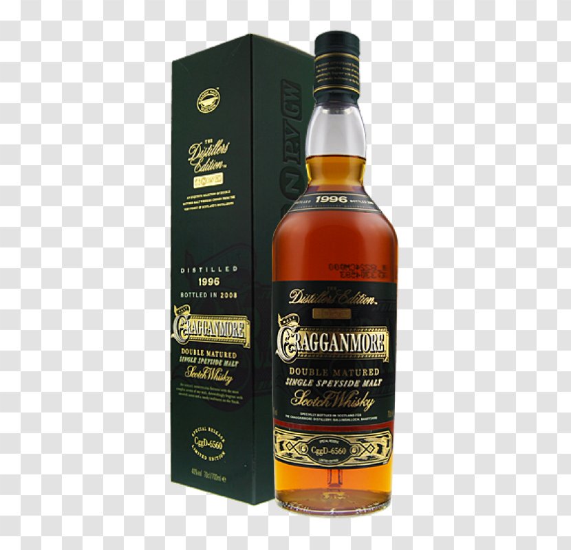 Whiskey Speyburn Distillery Strathspey Cragganmore Brennerei - Bottle Shop Transparent PNG