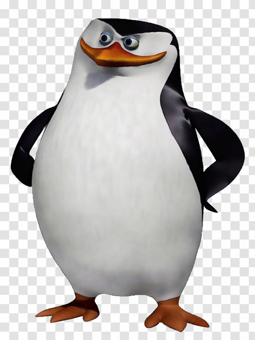 Penguin - Wet Ink - Emperor King Transparent PNG