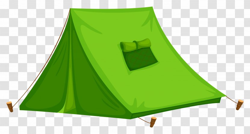 Tent Camping Clip Art - Grass - Green Clipart Picture Transparent PNG