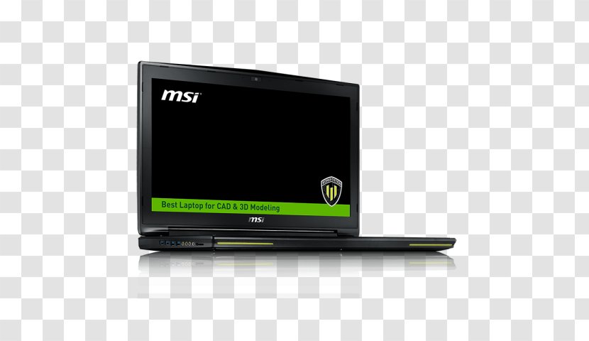 Netbook Laptop Personal Computer MSI WT72 2OM 1034FR - Glare Efficiency Transparent PNG