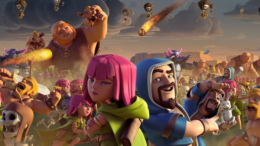 Clash Of Clans Royale Desktop Wallpaper 1080p High-definition Video - Game Transparent PNG