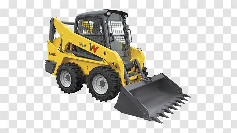 Skid-steer Loader Wacker Neuson Heavy Machinery Tracked - Excavator Transparent PNG