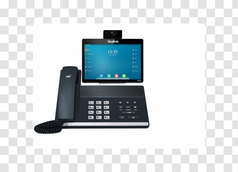 Yealink IP Phone Session Initiation Protocol VoIP Telephone SIP-T58V - Technology - Voip Transparent PNG