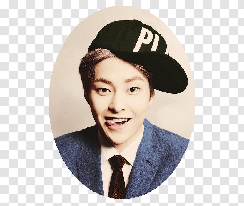 EXO-K XOXO Wolf Xiumin - Cap Transparent PNG