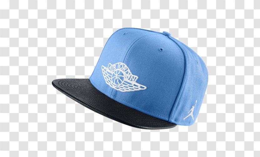 Jumpman Baseball Cap Fullcap Hat - Electric Blue Transparent PNG