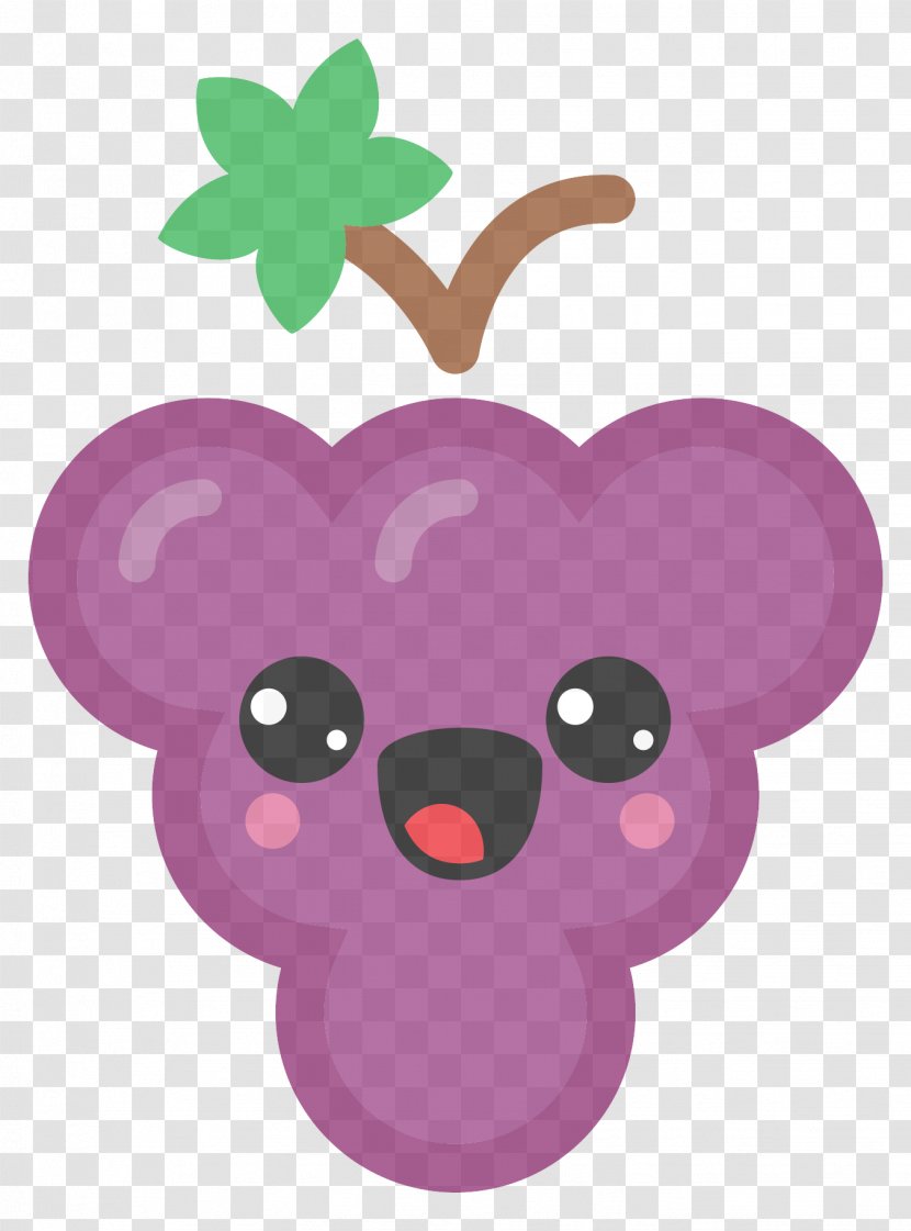 Cartoon Violet Koala Purple Clip Art - Plant Transparent PNG