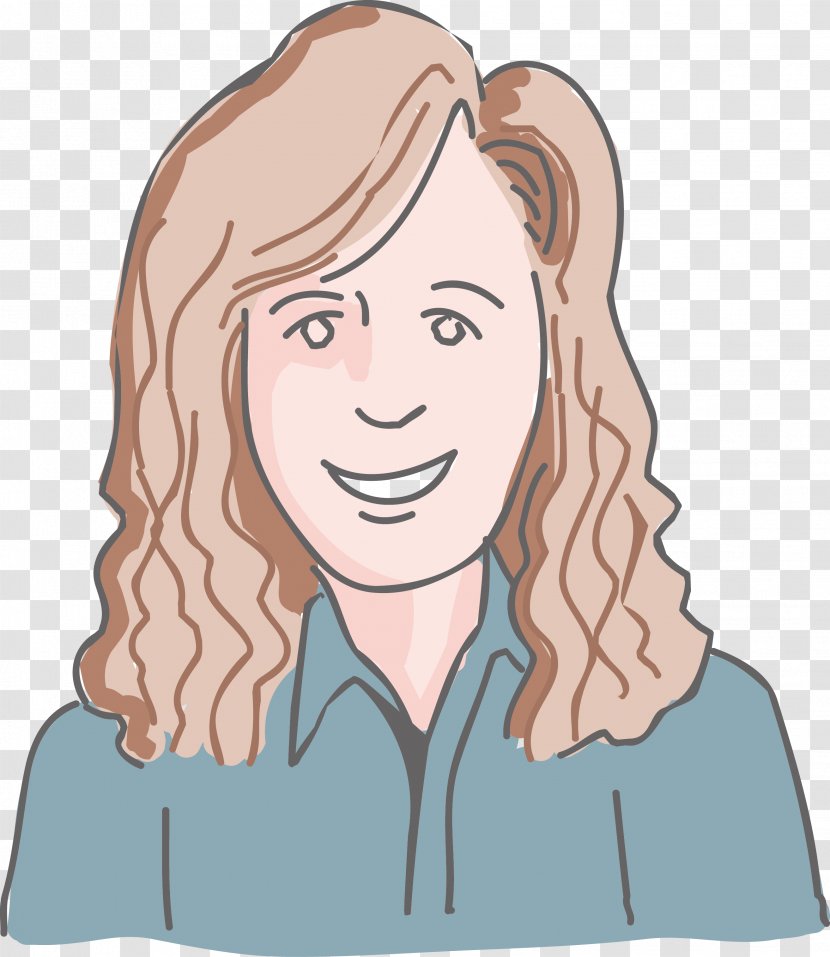 Woman Cartoon Female Illustration - Flower - Smile Vector Figure Transparent PNG