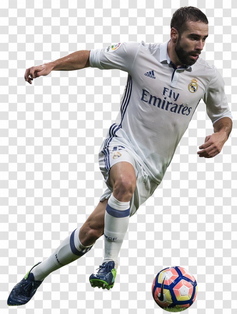 Dani Carvajal Real Madrid C.F. Team Sport Football Player - Sportswear Transparent PNG