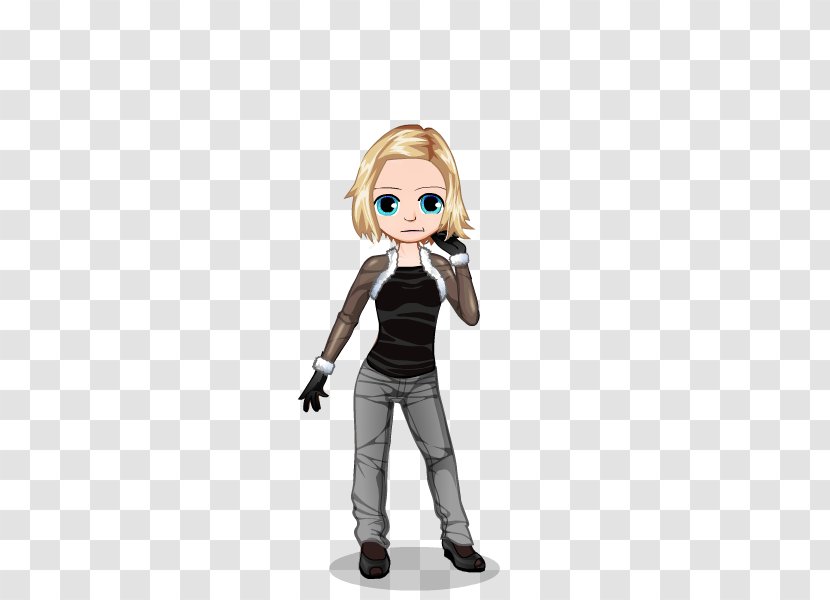 Figurine Action & Toy Figures Doll Brown Hair Animated Cartoon - Fictional Character Transparent PNG