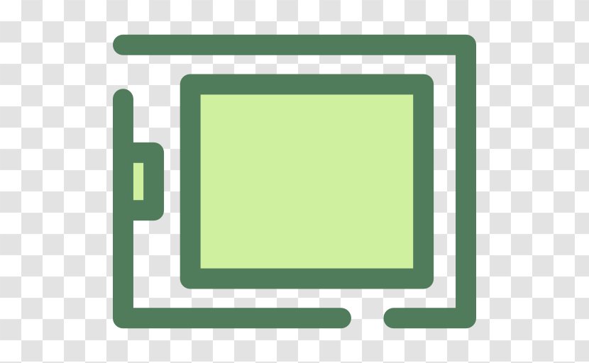 Computer - Green - Text Transparent PNG