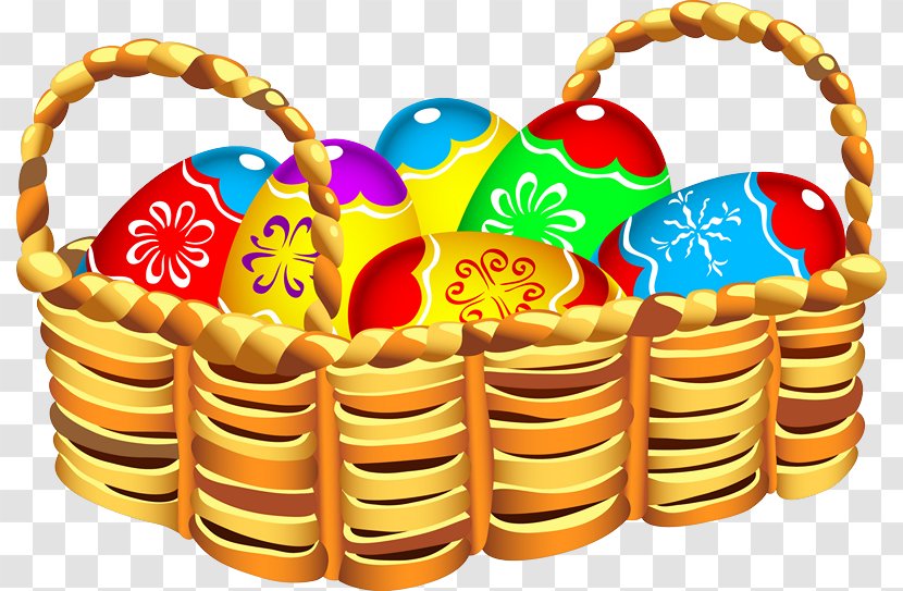 Easter Egg Basket Bunny - Food - Clip Art Images Transparent PNG