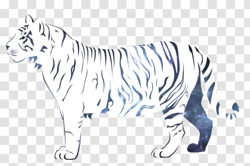 Bengal Tiger Felidae Cat White Clip Art - Carnivora Transparent PNG