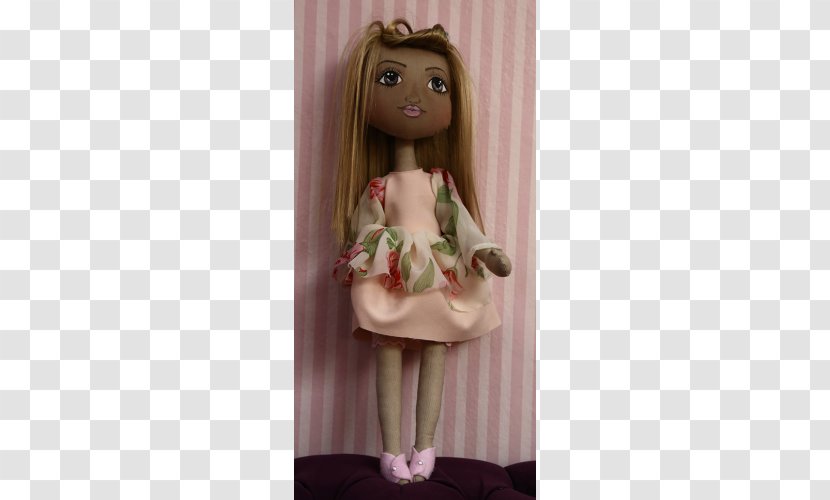 Doll Brown Hair Figurine Transparent PNG