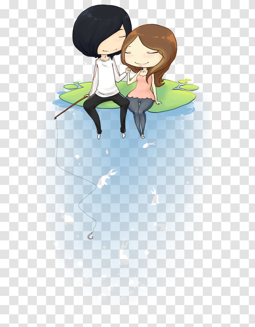 Drawing Desktop Wallpaper Clip Art - Fictional Character - Chinese Love Transparent PNG