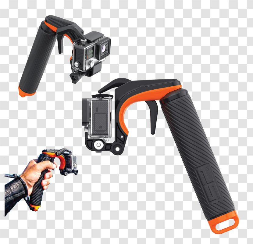 Trigger GoPro Pistol Grip Camera Transparent PNG