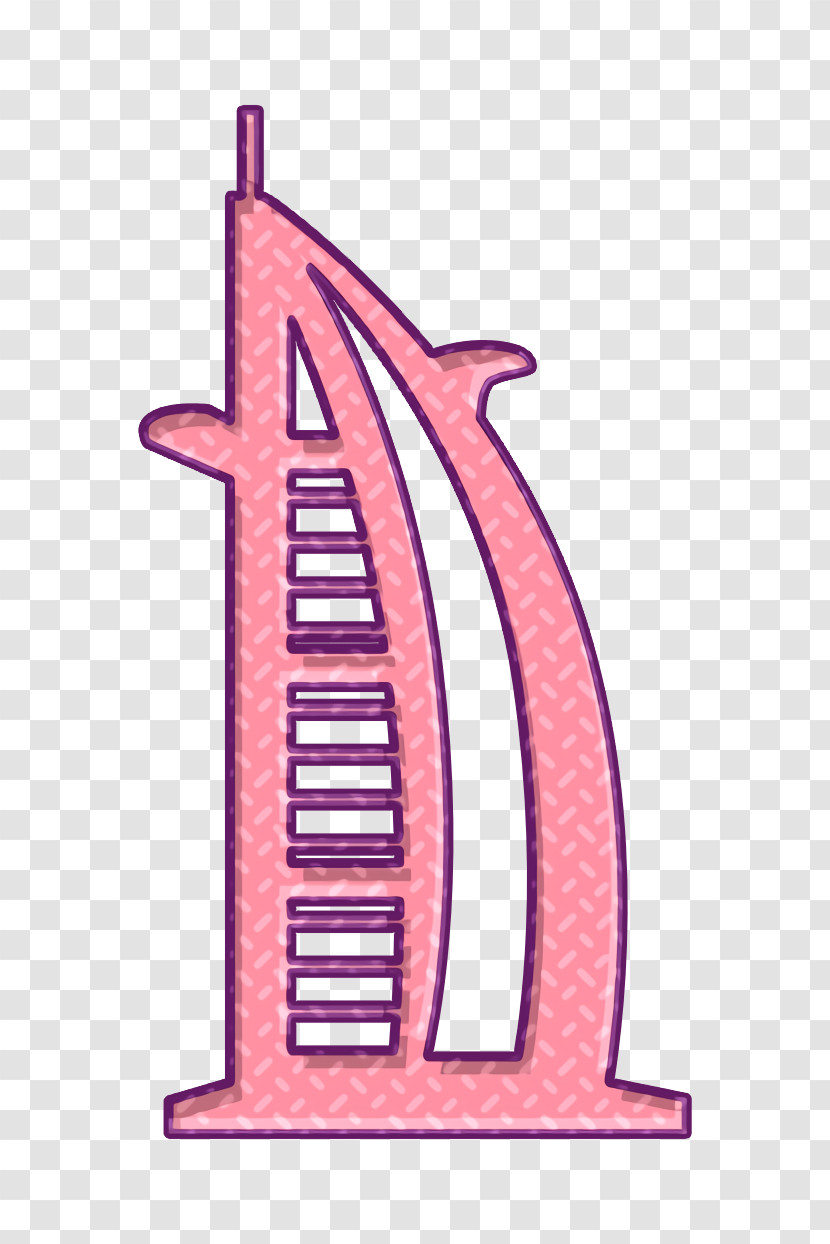 Burj Al Arab Icon Dubai Icon Monuments Icon Transparent PNG