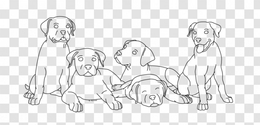 Dog Breed Drawing Line Art Sketch - Cartoon - Do Not Litter Transparent PNG