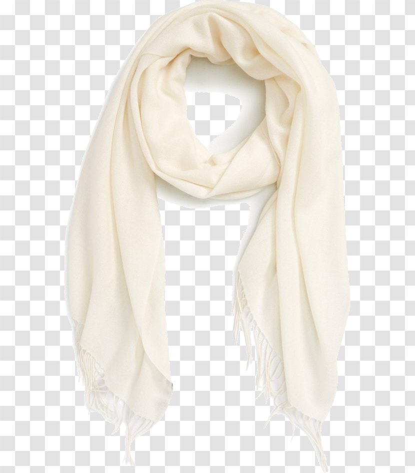 Scarf Cashmere Wool Clothing Accessories - White - Map Transparent PNG