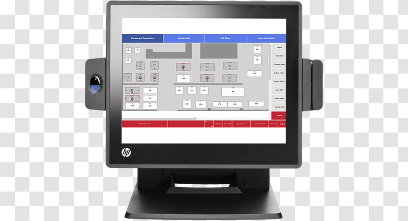 Hewlett-Packard Point Of Sale HP RP7 Retail System 7800 Business - Solutions Inc - Restaurant Management Transparent PNG
