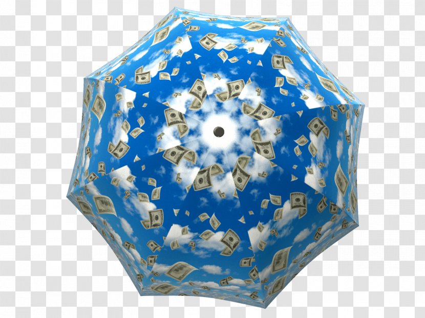 Money Christmas Gift Umbrella Holiday - It's Raining Transparent PNG