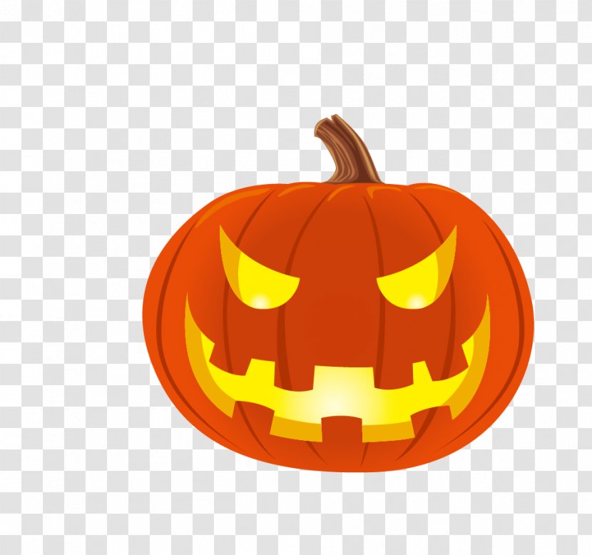 Jack-o'-lantern Pumpkin Halloween Image Clip Art - Kabocha Transparent PNG