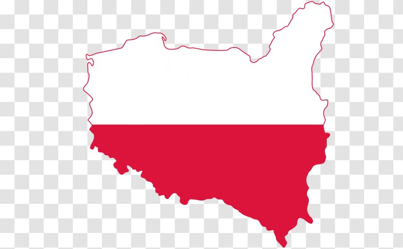 Flag Of Poland Map Slovakia - National Transparent PNG